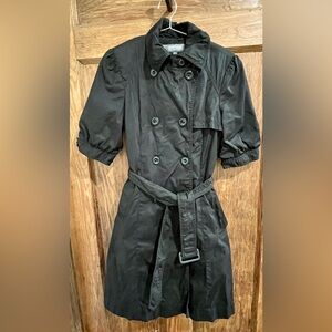 Short Sleeve Dressy Trench